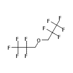 结构式 CAS# 1691-22-1, 1,1,1,2,2-五氟-3-(2,2,3,3,3-五氟丙氧基)丙烷