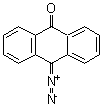 结构式 CAS# 1705-82-4, 10-重氮基-9(10H)-蒽酮