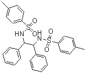 结构式 CAS# 170709-41-8, N,N'-[(1S,2S)-1,2-二苯基-1,2-乙二基]二[4-甲基-苯磺酰胺]