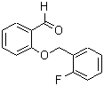 结构式 CAS# 172685-66-4, 2-[(2-氟苄基)氧基]苯甲醛