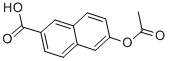 structure of CAS# 17295-26-0, 6-Acetoxy-2-Naphthoic Acid;6-Acetoxynaphthalene-2-Carboxylic Acid;6-Acetoxy-2-Naphthalenecarboxylic Acid;6-Acetoxy-2-Naphthoic Acid