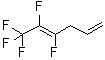 structure of CAS# 1730-22-9, (4E)-4,5,6,6,6-Pentafluoro-1,4-Hexadiene;1,1,1,2,3-Pentafluoro-2,5-hexadiene;1,1,1,2,3-Pentafluorohexa-2,5-diene;4,5,6,6,6-pentafluorohexa-1,4-diene
