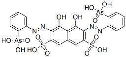 structure of CAS# 17306-35-3, Arsenazo III;Arsenenite