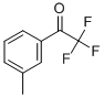 structure of CAS# 1736-06-7, 2,2,2-Trifluoro-1-(3-Methylphenyl)-Ethanone;3'-METHYL-2,2,2-TRIFLUOROACETOPHENONE;2,2,2-TRIFLUORO-1-(M-TOLYL)ETHANONE