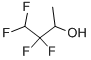 structure of CAS# 17425-25-1, 3,3,4,4-Tetrafluorobutan-2-Ol;3,3,4,4-Tetrafluoro-2-Butanol;4-01-00-01577 (Beilstein Handbook Reference);Brn 1740894