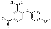CAS#: 175135-69-0， 2-(4-Methoxyphenoxy)-5-Nitro-Benzoyl chloride