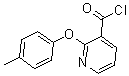 CAS#: 175135-79-2， 2-(4-Methylphenoxy)-3-Pyridinecarbonylchloride