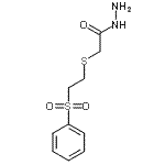 CAS#: 175202-38-7， 2-{[2-(Phenylsulfonyl)Ethyl]Sulfanyl}Acetohydrazide