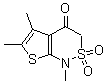 CAS#: 175202-79-6， 1,5,6-Trimethyl-1H-Thieno[2,3-c][1,2]Thiazin-4(3H)-One 2,2-Dioxide