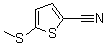 structure of CAS# 175205-78-4, 5-(Methylthio)-2-Thiophenecarbonitrile;5-(METHYLTHIO)THIOPHENE-2-CARBONITRILE
