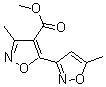 结构式 CAS# 175277-12-0, 3',5-二甲基-[3,5'-联异恶唑]-4'-羧酸甲酯