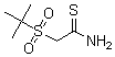 结构式 CAS# 175277-31-3, 2-[叔丁基磺酰基]-硫代乙酰胺