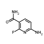 CAS 登录号：175357-99-0， 6-氨基-2-氟烟酰胺