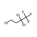 structure of CAS# 175401-04-4, 2,2,4-Trichloro-1,1,1-Trifluorobutane;2,2,4-Trichloro-1,1,1-trifluorobutane;BUTANE,2,2,4-TRICHLORO-1,1,1-TRIFLUORO-;MFCD00077598