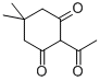 structure of CAS# 1755-15-3, 2-Acetyl-5,5-Dimethyl-1,3-Cyclohexanedione;DIMETHYL-2,6-DIOXOCYCLOHEXYLIDENE ETHYL ALCOHOL;1,3-Cyclohexanedione, 2-Acetyl-5,5-Dimethyl-;2-ACETYL-5,5-DIMETHYL-CYCLOHEXANE-1,3-DIONE