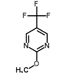 结构式 CAS# 176214-14-5, 2-甲氧基-5-(三氟甲基)嘧啶