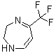 结构式 CAS# 177545-13-0, 5-(三氟甲基)-2,3-二氢-1H-1,4-二氮杂卓