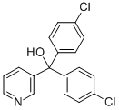 structure of CAS# 17781-31-6, alpha,alpha-Bis(4-Chlorophenyl)Pyridine-3-Methanol;Bis(4-Chlorophenyl)-(3-Pyridyl)Methanol;Bis(4-Chlorophenyl)-Pyridin-3-Yl-Methanol;3-Pyridinemethanol, Alpha,Alpha-Bis(4-Chlorophenyl)- (9Ci)
