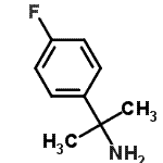 结构式 CAS# 17797-10-3, 2-(4-氟苯基)-2-丙胺