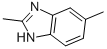 structure of CAS# 1792-41-2, 2,6-Dimethyl-1H-Benzimidazole;Zinc00073675;1H-Benzimidazole, 2,5-Dimethyl-;2,5-Dimethylbenzimidazole