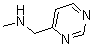 structure of CAS# 179873-38-2, N-Methyl-4-Pyrimidinemethanamine;N-Methyl-1-(Pyrimidin-4-Yl)Methanamine Hydrochloride;N-Methyl-1-Pyrimidin-4-Ylmethanamine(SALTDATA: 2Hcl);4-Pyrimidinemethanamine, N-Methyl- (9CI)