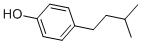 structure of CAS# 1805-61-4, 4-Isopentylphenol;4-Isopentylphenol;4-Isoamylphenol;Isoamylphenol