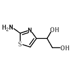 CAS 登录号：180720-97-2， 1-(2-氨基-1,3-噻唑-4-基)-1,2-乙二醇