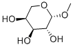 structure of CAS# 1825-00-9, Methyl beta-L-Arabinopyranoside;2-Methoxytetrahydropyran-3,4,5-Triol;Beta-D-Xyloside, Methyl;Beta-Methyl-D-Xyloside