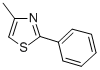 structure of CAS# 1826-17-1, 4-Methyl-2-Phenylthiazole;4-Methyl-2-Phenyl-Thiazole;4-Methyl-2-Phenylthiazole;Thiazole, 4-Methyl-2-Phenyl-
