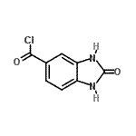 CAS 登录号：182952-97-2， 2-氧代-2,3-二氢-1H-苯并咪唑-5-甲酰氯