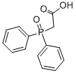 结构式 CAS# 1831-63-6, 羧甲基二苯基氧膦