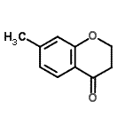 structure of CAS# 18385-69-8, 7-Methyl-2,3-Dihydro-4H-Chromen-4-One;7-Methyl-2,3-dihydro-4H-chromen-4-on;7-methyl-3,4-dihydro-2H-1-benzopyran-4-one;7-Methyl-4-chromanone