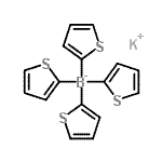 structure of CAS# 184362-33-2, Potassium Tetra-2-Thienylborate(1-);Potassium tetrakis(2-thienyl)borate;471941_ALDRICH