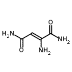 CAS 登录号：18486-76-5， (2Z)-2-氨基-2-丁烯二酰胺