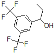 结构式 CAS# 184888-50-4, (-)-alpha-乙基-3,5-二(三氟甲基)-苯甲醇