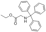 structure of CAS# 18514-46-0, N-(Triphenylmethyl)Glycine Ethyl Ester;2-[Tri(Phenyl)Methylamino]Acetic Acid Ethyl Ester;Ethyl 2-[Tri(Phenyl)Methylamino]Ethanoate;St5410312