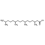 CAS#: 18654-64-3， 3,7,11,15-Tetramethylhexadecanoic Acid
