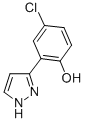 structure of CAS# 18704-67-1, 4-Chloro-2-(1H-Pyrazol-3-Yl)-Phenol;(6Z)-4-Chloro-6-(1,2-Dihydropyrazol-3-Ylidene)Cyclohexa-2,4-Dien-1-One;(6Z)-4-Chloro-6-(1,2-Dihydropyrazol-3-Ylidene)-1-Cyclohexa-2,4-Dienone;4-Chloro-6-(1,2-Dihydropyrazol-3-Ylidene)-1-Cyclohexa-2,4-Dienone
