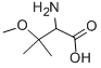 structure of CAS# 18801-86-0, 3-Methoxy-Valine;2-Amino-3-Methoxy-3-Methyl-Butanoic Acid;2-Amino-3-Methoxy-3-Methyl-Butyric Acid;Gl-0007
