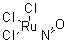 structure of CAS# 18902-42-6, Ruthenium(4+) Chloride Oxoazanide (1:3:1);Ruthenium(II) Nitrosyl Chloride Monohydrate