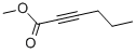 structure of CAS# 18937-79-6, 2-Hexynoicacid Methyl Ester;Hex-2-Ynoic Acid Methyl Ester;Nsc289570