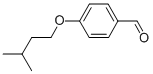 structure of CAS# 18986-09-9, 4-(3-Methylbutoxy)-Benzaldehyde;4-Isopentyloxybenzaldehyde;4-Isoamoxybenzaldehyde;Zinc01695468