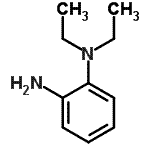 structure of CAS# 19056-34-9, N,N-Diethyl-1,2-Benzenediamine;MFCD01120263;N<sup>1</sup>,N<sup>1</sup>-diethyl-1,2-benzenediamine;NSC517162