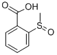 结构式 CAS# 19093-34-6, 2-(甲基亚磺酰)苯甲酸