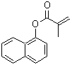 structure of CAS# 19102-44-4, 1-Naphthyl Methacrylate;1-Naphthyl methacrylate;α-NAPHTHYLMETHACRYLATE