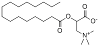 structure of CAS# 1935-18-8, Palmitoylcarnitine;3-Hexadecanoyloxy-4-Trimethylammonio-Butanoate;3-(1-Oxohexadecoxy)-4-Trimethylammoniobutanoate;3-Hexadecanoyloxy-4-Trimethylammonio-Butyrate