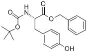 structure of CAS# 19391-35-6, N-[(1,1-Dimethylethoxy)Carbonyl]-L-Tyrosine Phenylmethyl Ester;N-ALPHA-T-BUTOXYCARBONYL-L-TYROSINE BENZYL ESTER;N-Α-T-Butoxycarbonyl-L-Tyrosine  Benzyl  Ester;BOC-L-TYROSINE BENZYL ESTER