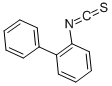 structure of CAS# 19394-61-7, 2-Isothiocyanato-1,1'-Biphenyl;2-Isothiocyanato-1,1'-Biphenyl;2-BIPHENYL ISOTHIOCYANATE;2-Isothiocyanatobiphenyl