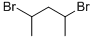 structure of CAS# 19398-53-9, 2,4-Dibromopentane;Pentane, 1,2-Dibromo-;2,4-Dibromopentane