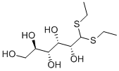 structure of CAS# 1941-52-2, D-Glucose Diethyldithioacetal;6,6-Bis(Ethylthio)Hexane-1,2,3,4,5-Pentol;Nsc170238;Nsc19773